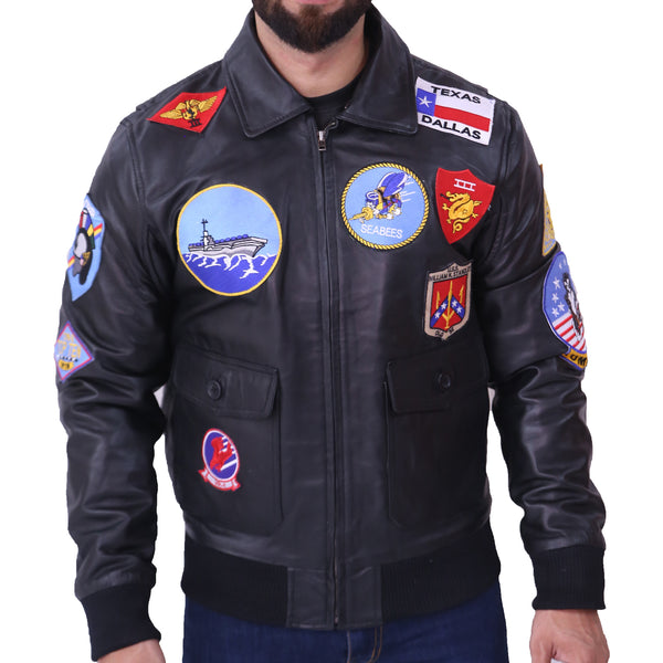 Tom Cruise Top Gun G1 Flight Maverick Bomber Jacket - Kara Hub