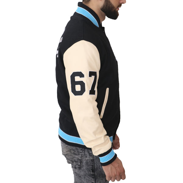 Leatheray Men's Beverly Hills Cop Detroit Lions Letterman Sports Jacke –  leatheray