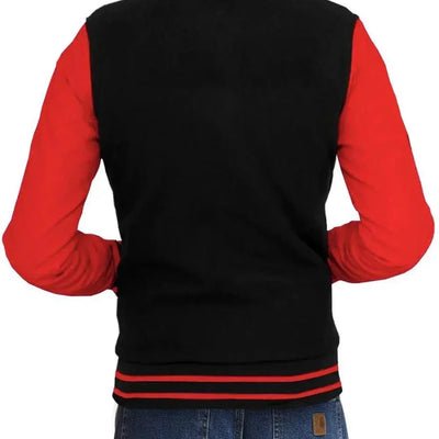 Marvel Varsity Style Jacket S Small Red White & Blue … - Gem