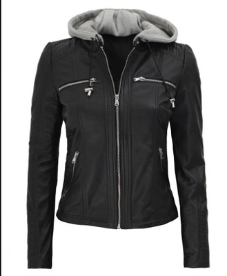 Women's Fashion Leather Jacket Collection